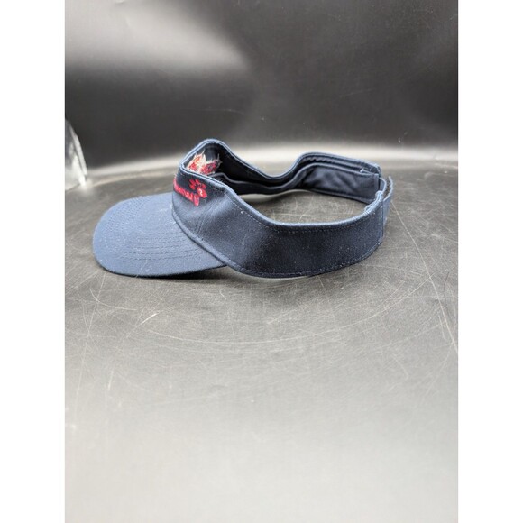 Vintage Navy Blue Boston Red Sox Jerry Remy Rem Dawg #2 Miller Lite Visor RARE - Picture 3 of 8